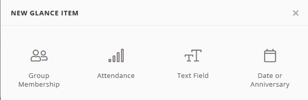 add a new Glance item
