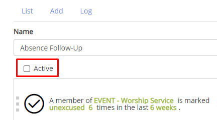 inactivate a workflow