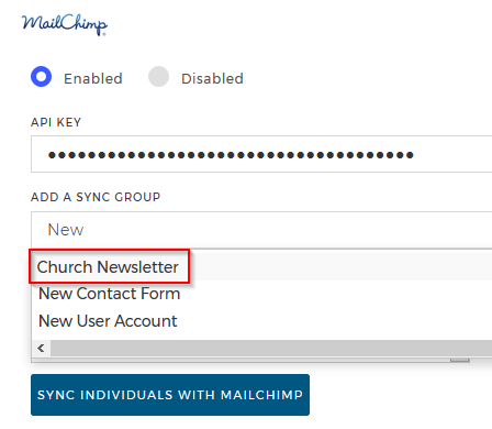 setup and audience sync