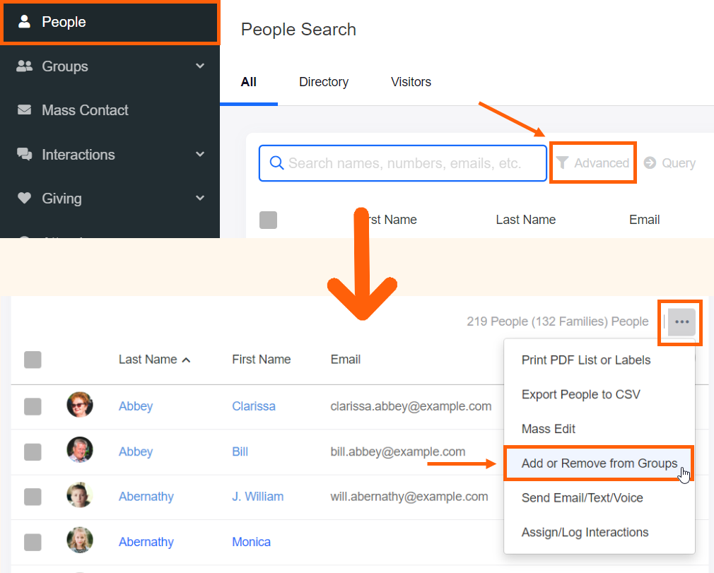Advanced Search Plus Add-Remove From Groups Dropdown.png