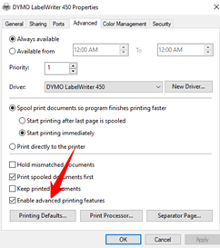 Dymo Printer Defaults.png