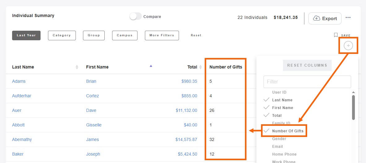 ChMS Giving Summary Report Number of Gifts Column.jpg