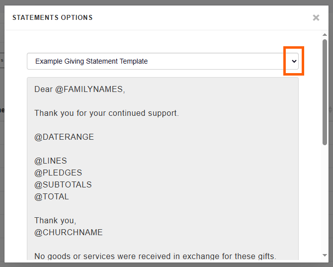 Select a Giving Statement Template.png
